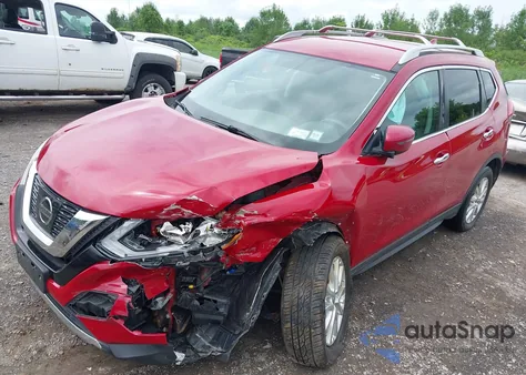 2017 Nissan Rogue Sv from USA, damaged, VIN 5N1AT2MV6HC876297